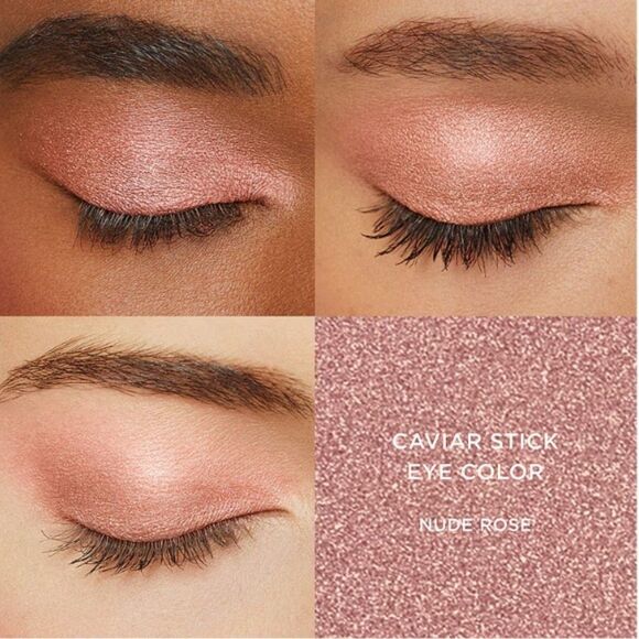 NWT Laura Mercier Caviar Stick Eye Colour - Nude Rose, 0.05 oz Eye Shadow - Picture 4 of 5